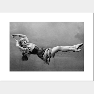 Rope Dancer Woman Milan Italy 1880s Leonel Ricci Posters and Art